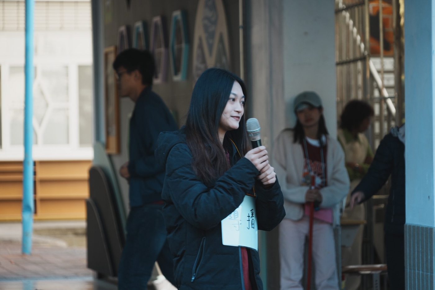 聲樂社社長呂盈萱於寶來音樂營